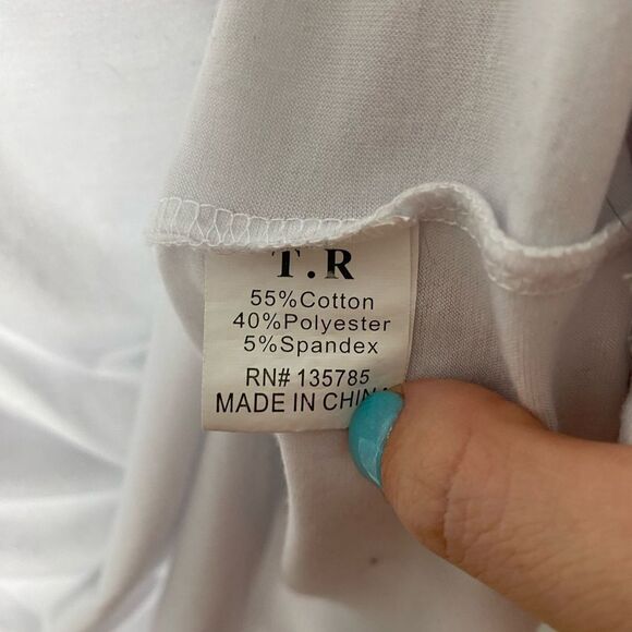 Tailored Recreation SZ XL white t-shirt - Picture 4 of 4